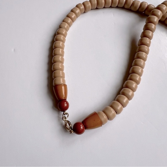 Cinnabrite Stone Lariat Necklace - Picture 6 of 6